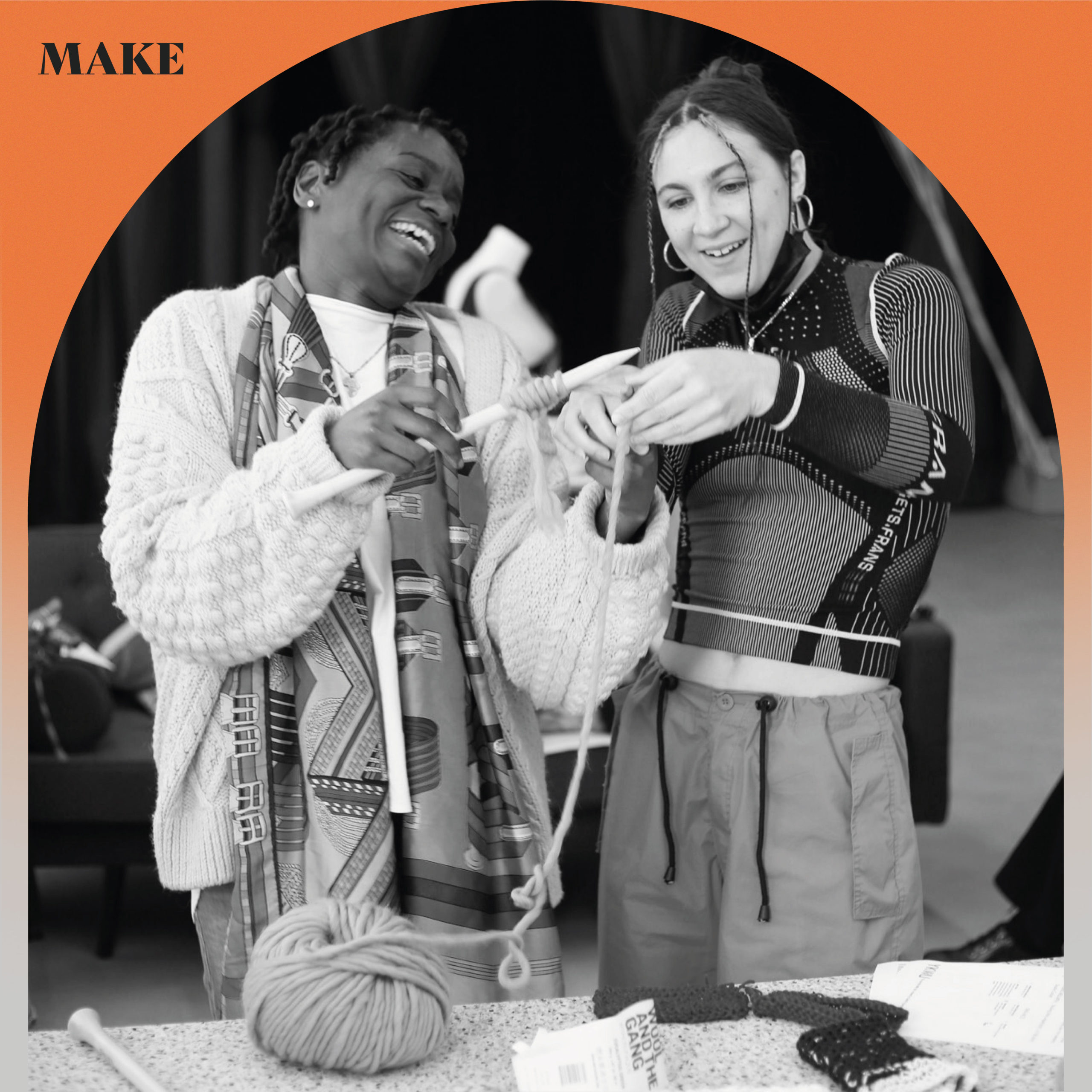 MAKE – You Can Knit With Us: Festival Edition