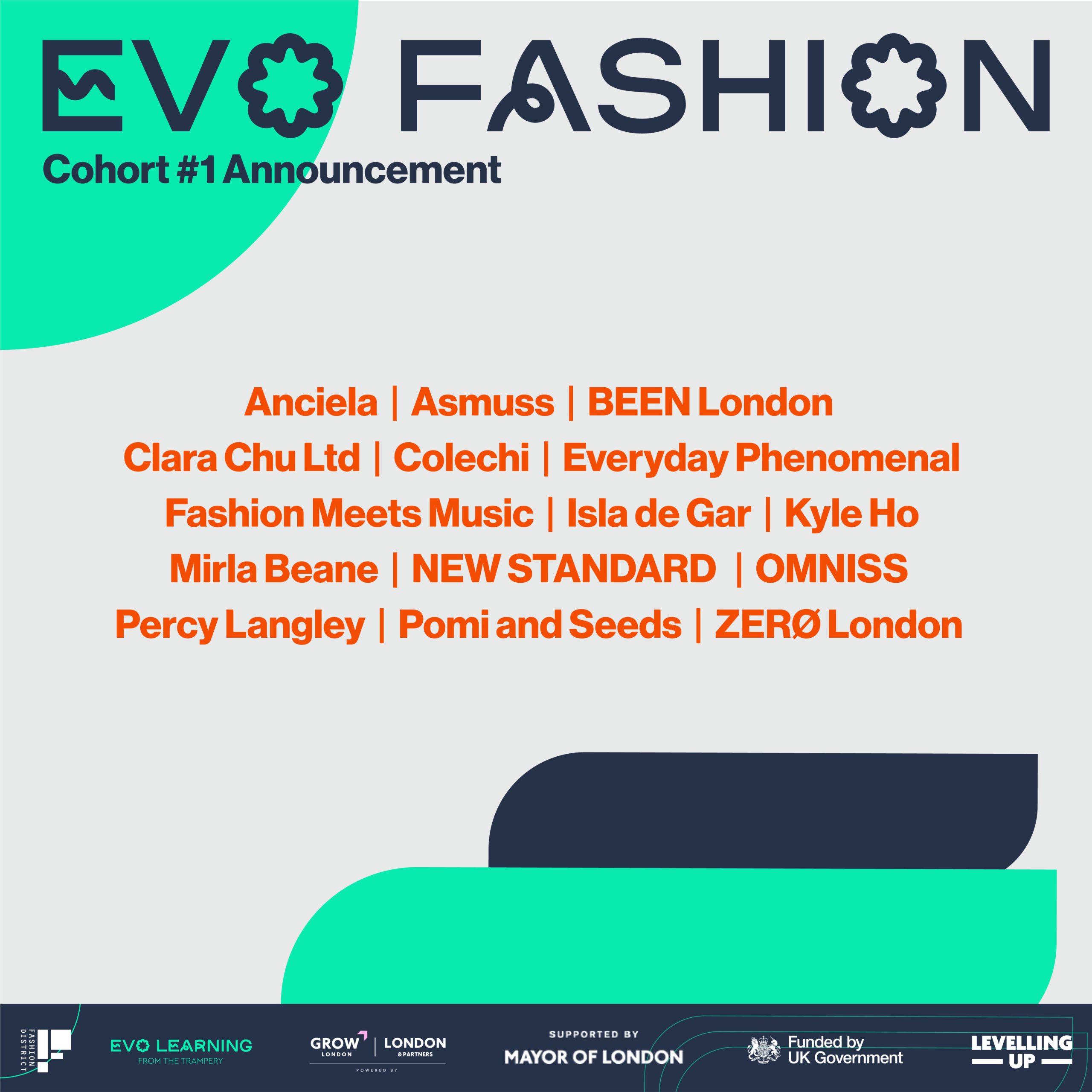 Evo Fashion: Cohort One Announced!